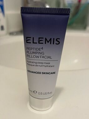 NWT Elemis Peptide4 Plumping Hydrating Sleep Mask SAMPLE SIZE PRODUCT